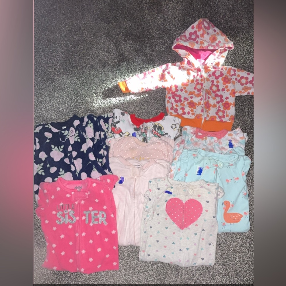3-6 mo girl lots